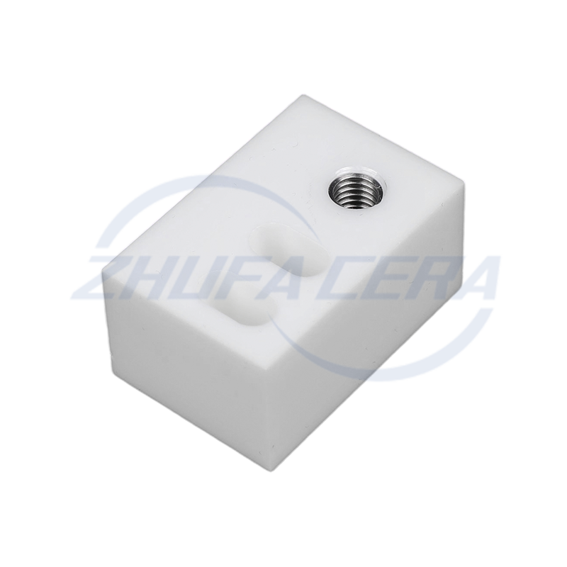 Zirkónový keramický polohovací blok s kovovým závitom