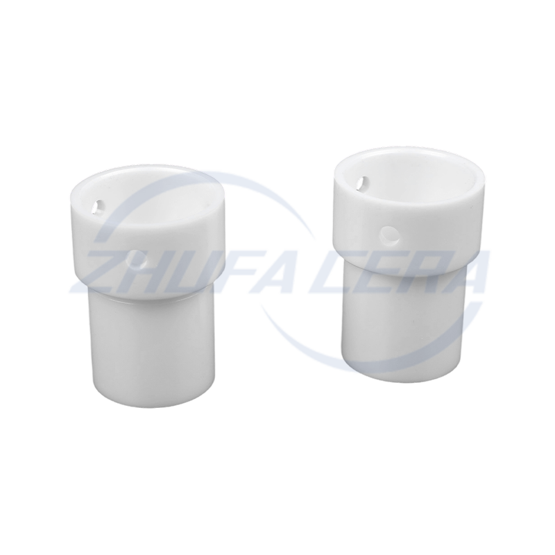 Vŕtaná keramická rúrka v tvare T z hliníka