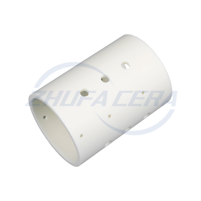 Keramická trubica z hliníka s tromi otvormi