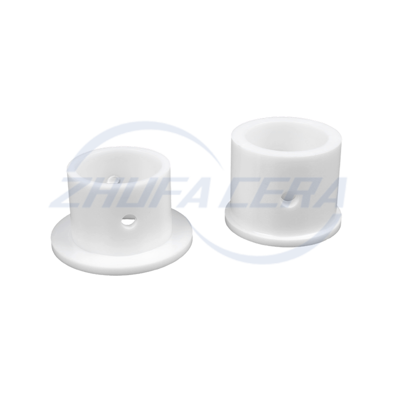 Perforované keramické puzdro z oxidu hlinitého