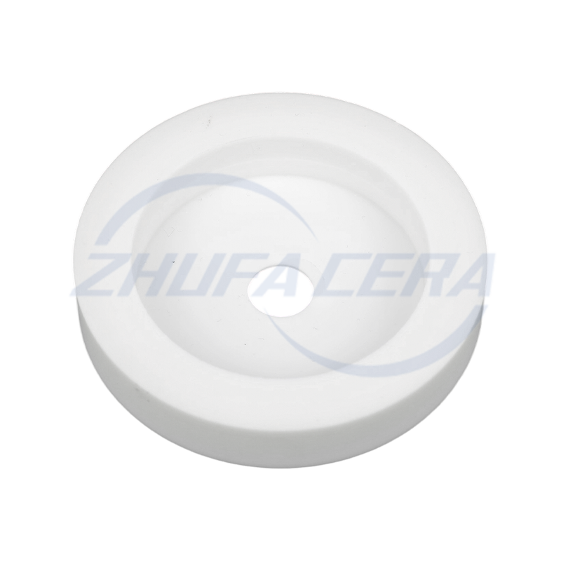 Perforovaný keramický disk z oxidu hlinitého
