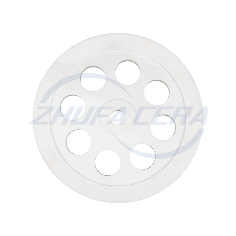 Keramický perforovaný disk z oxidu hlinitého