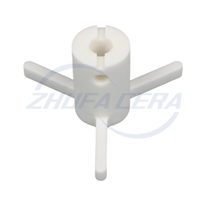 Vlastný tvar keramického držiaka z oxidu hlinitého