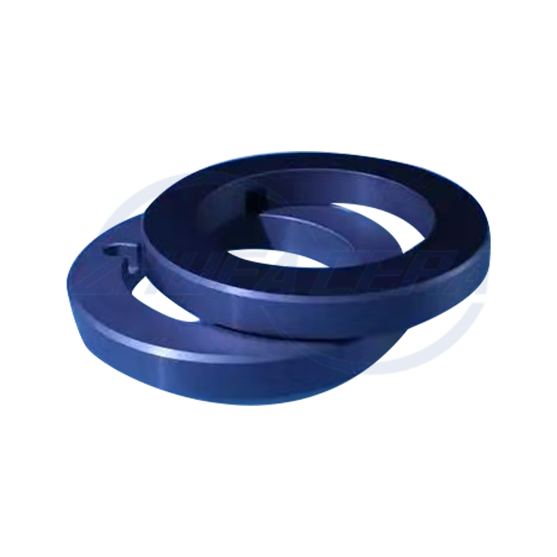 Modrý zirkónový keramický prsteň