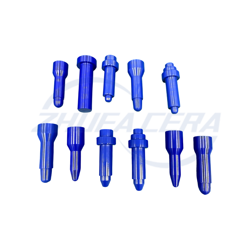 Výrobky série polohovacích kolíkov s modrým zirkónom