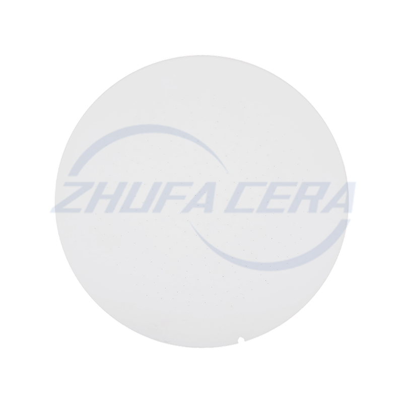 Keramický disk s malým otvorom z oxidu hlinitého